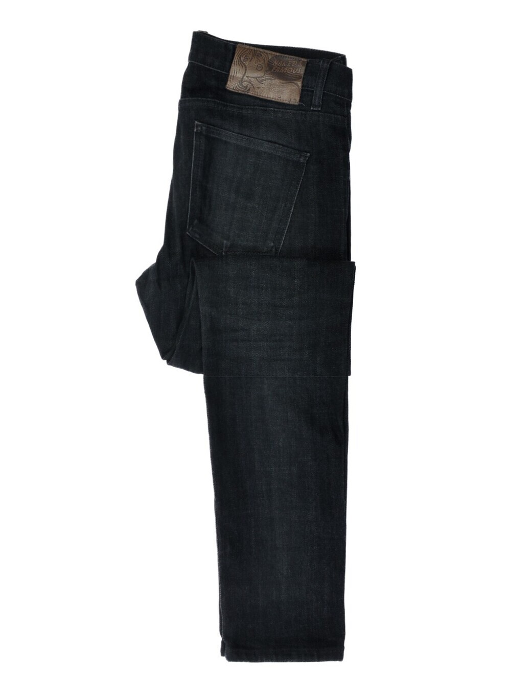 Naked & Famous Black X Grey Stretch SuperGuy Jeans 34 33652